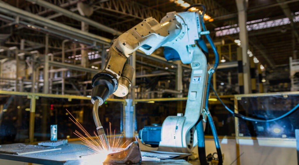 Robot welding machine solution